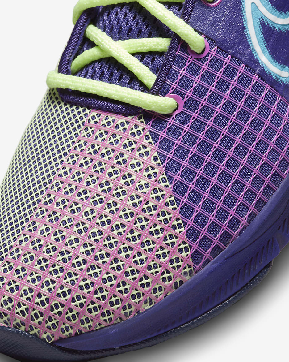 Nike Metcon 8 AMP Women's Training Shoes - Deep Purple/Barely Volt/Blackened Blue/Baltic Blue