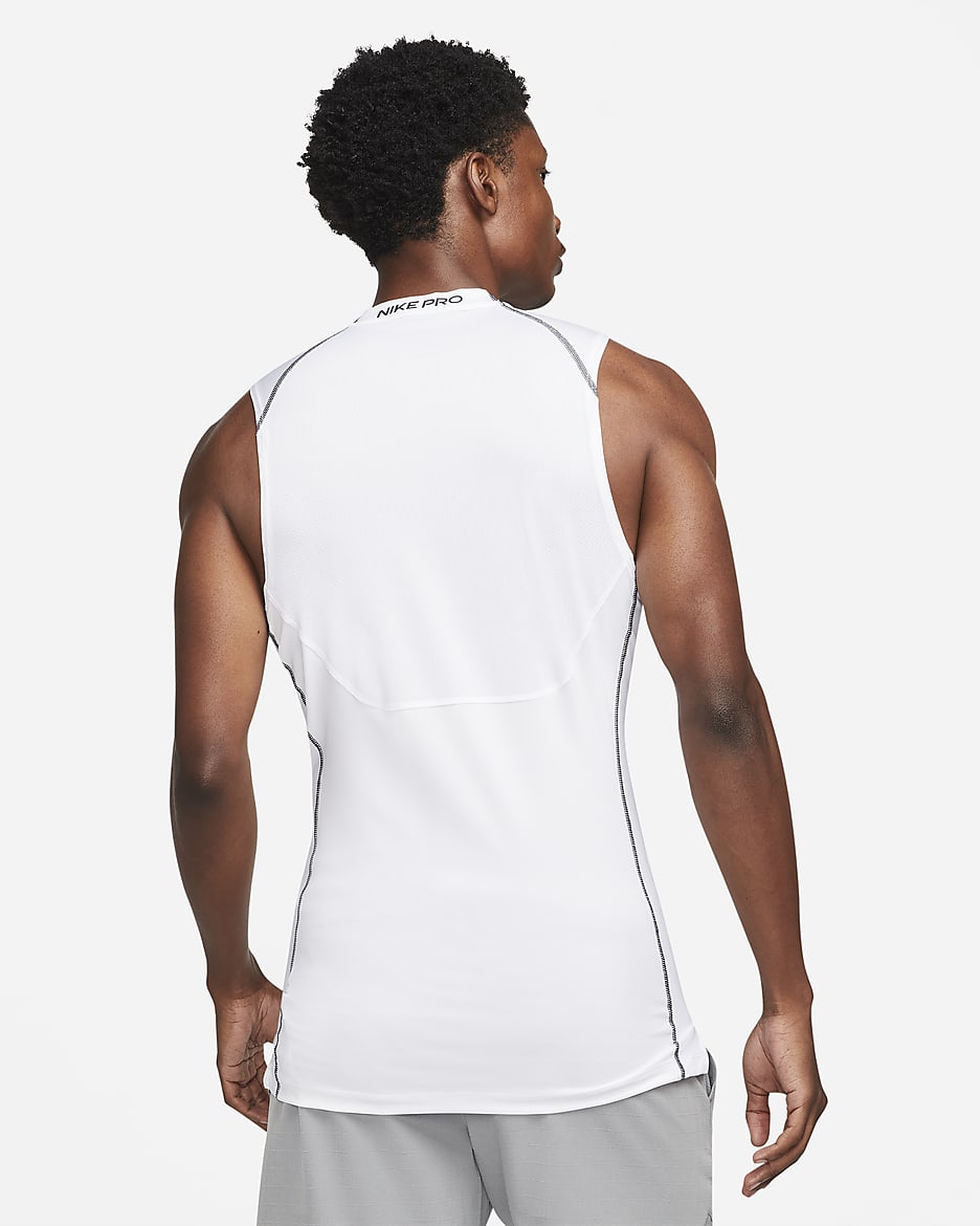 Nike Pro Dri-FIT Men's Tight-Fit Sleeveless Top. Nike ID