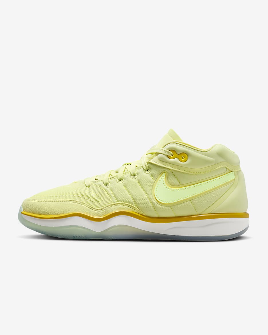 Nike G.T. Hustle 2 Basketball Shoes - Luminous Green/Vivid Sulfur/Sail/Barely Volt