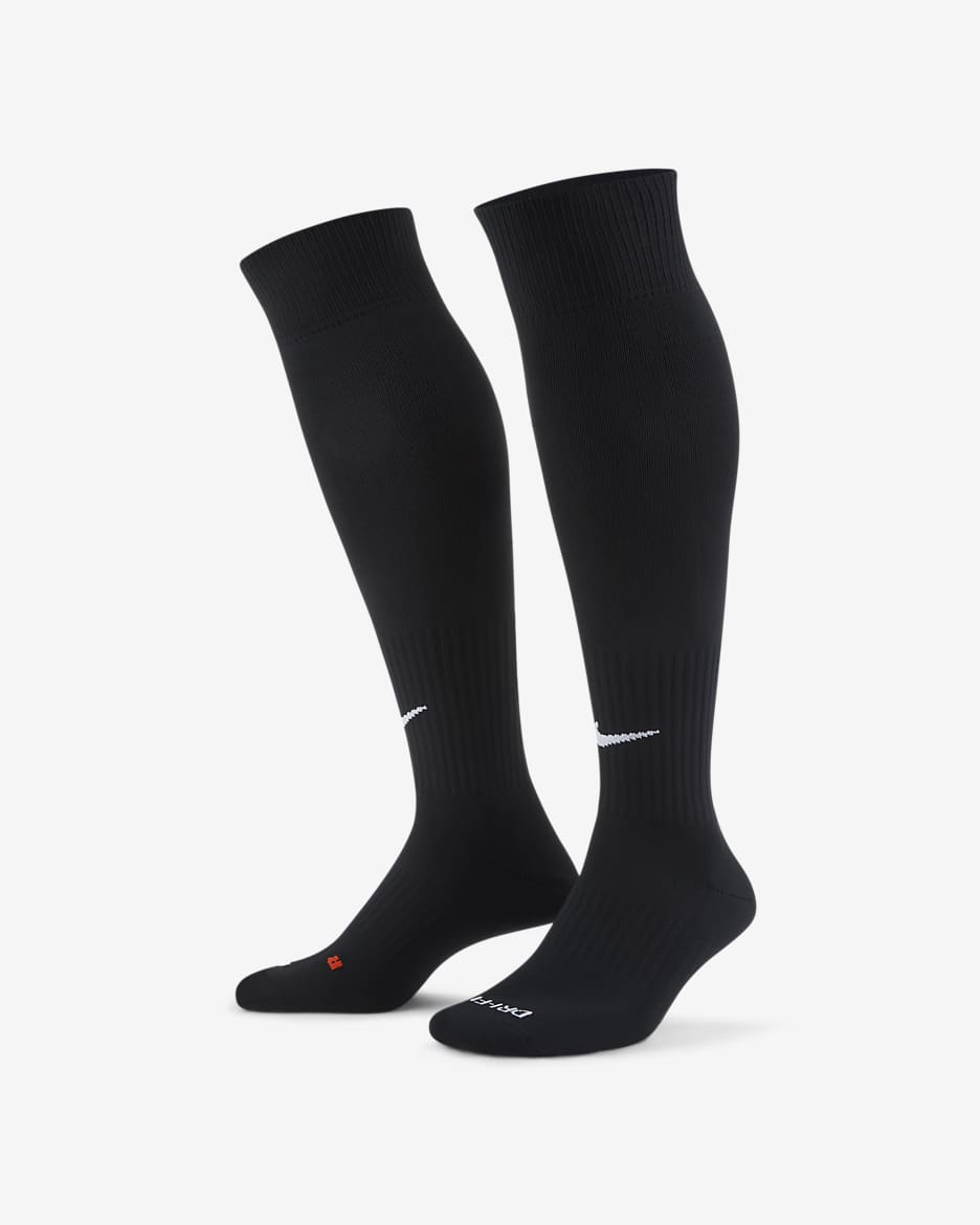 Nike Academy Over-The-Calf Football Socks - Black/White