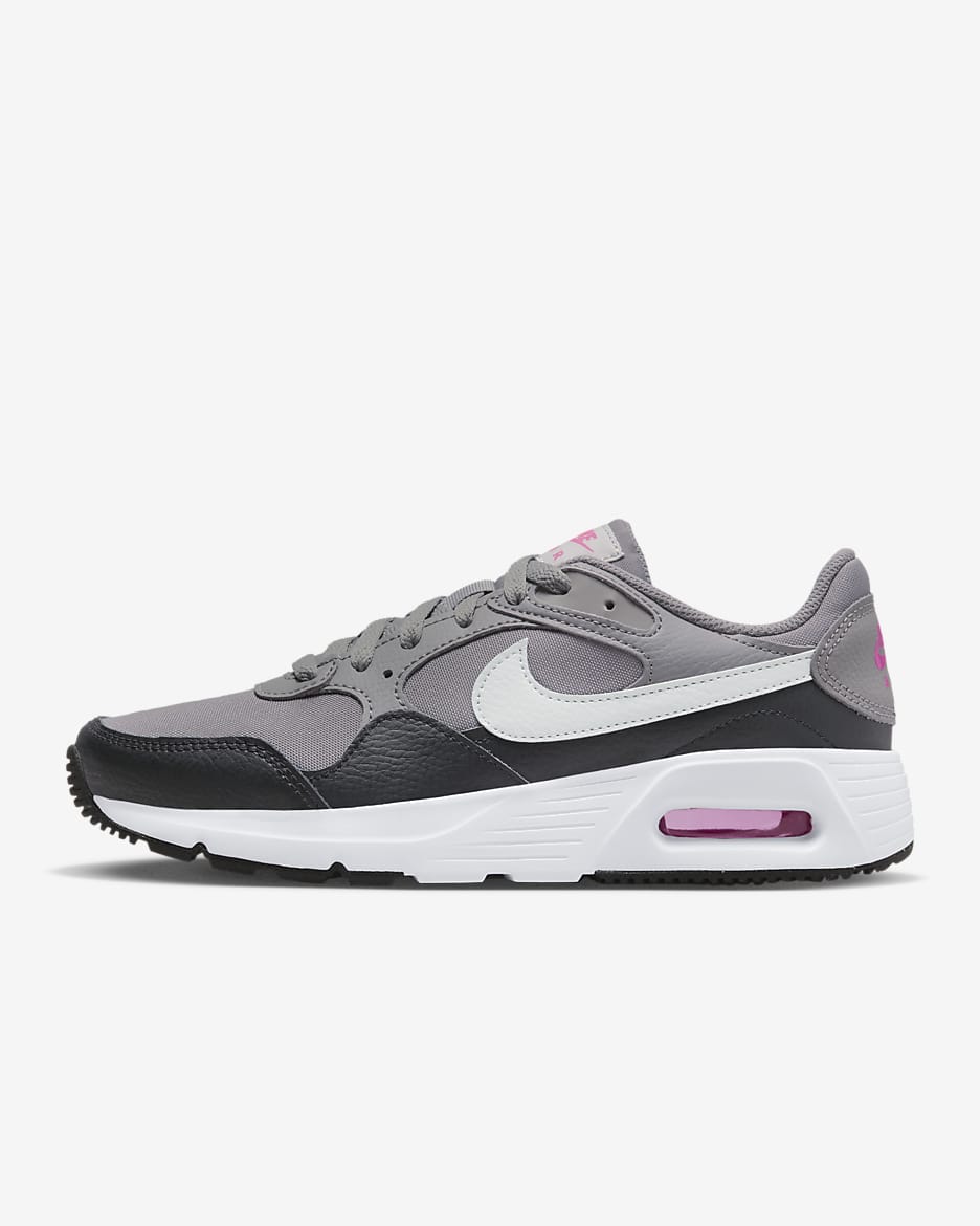 Nike Air Max SC-sko til kvinder - Flat Pewter/hvid/sort/Light Silver