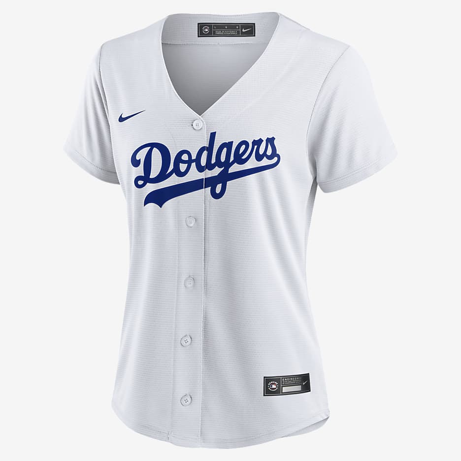 MLB Los Angeles Dodgers (Clayton Kershaw) Women's Replica Baseball Jersey - White