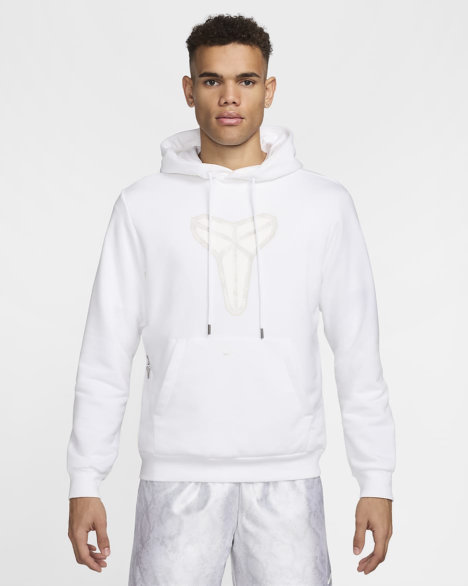 KB Nike Dri-FIT basketbalhoodie voor heren - Wit/Summit White