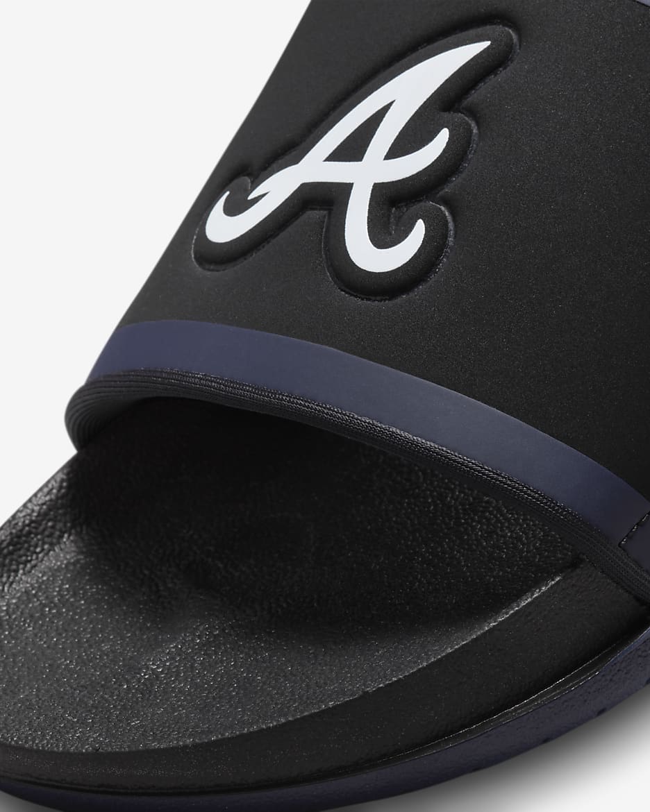 Nike Offcourt (MLB Atlanta Braves) Slide - Black/College Navy/White