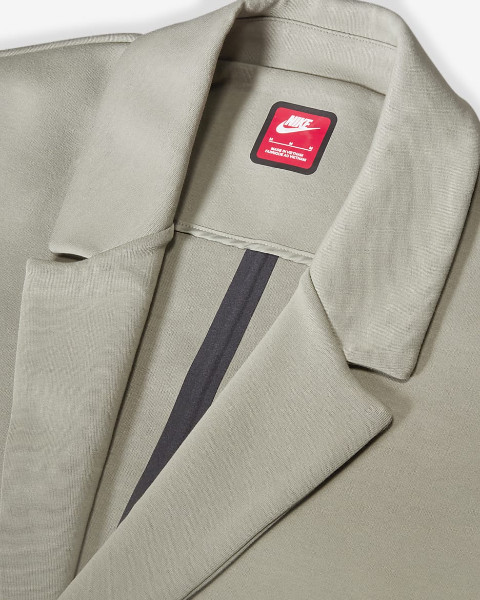 Nike Sportswear Tech Fleece Reimagined Trenchcoat in lockerer Passform für Herren - Dark Stucco