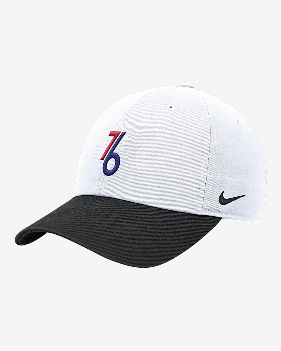 Philadelphia 76ers 2024/25 Club City Edition Nike NBA Cap - White
