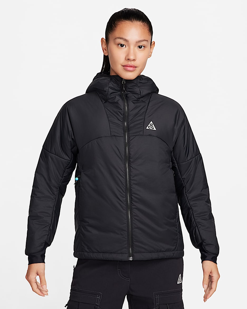 ナイキ ACG Therma-FIT ADV "Rope De Dope" ウィメンズジャケット - ブラック/サミットホワイト