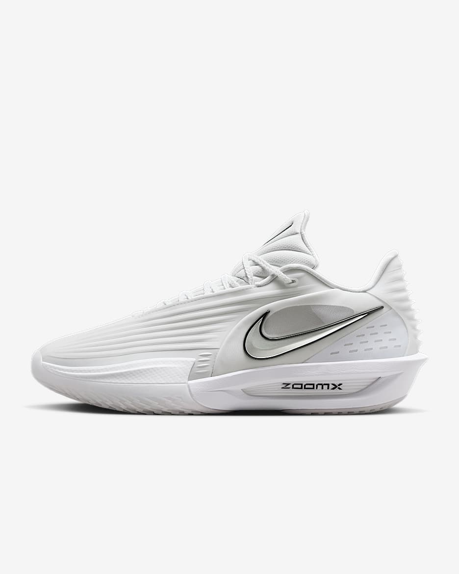 Nike G.T. Cut 3 Turbo Basketball Shoes - White/Football Grey/Royal Pulse/Metallic Silver