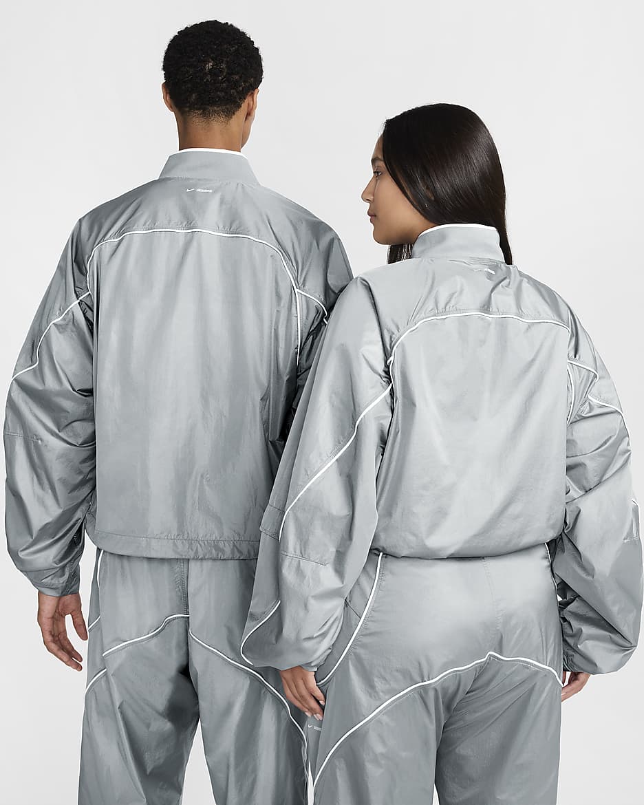 Veste de survêtement Nike x Jacquemus - Particle Grey/Blanc