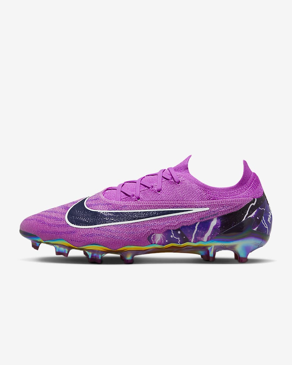 Nike Phantom GX Elite SE FG Low-Top Football Boot - Fuchsia Dream/Barely Grape