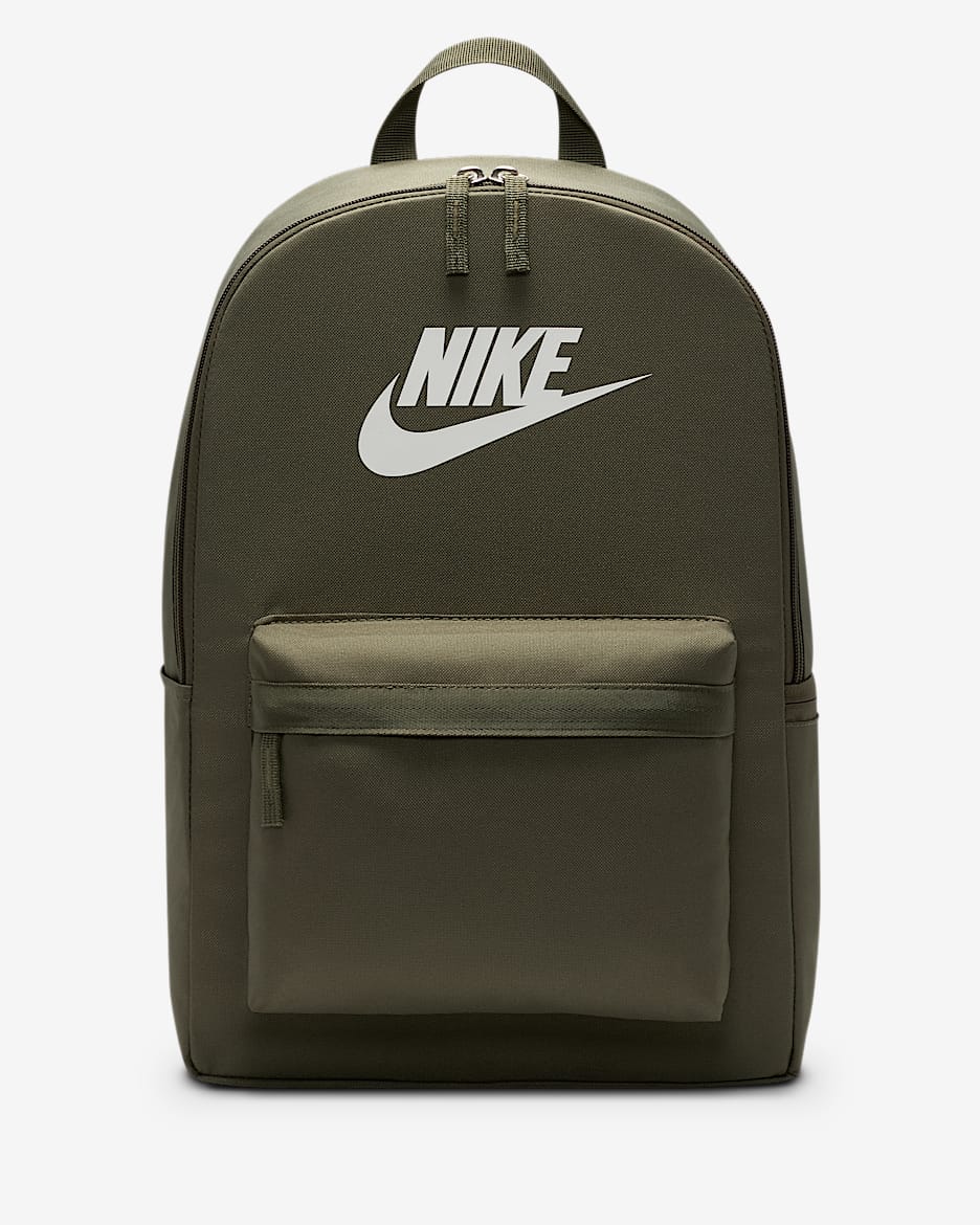 Nike Heritage Backpack (25L) - Medium Olive/Medium Olive/Summit White
