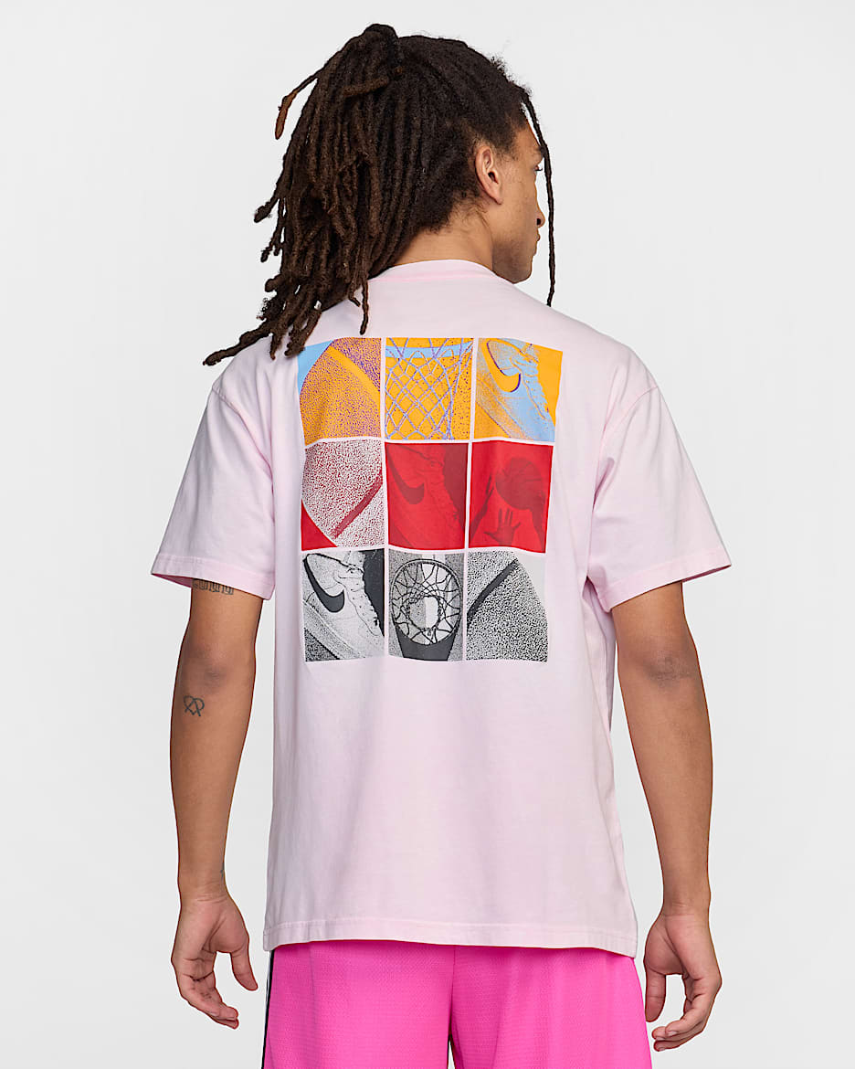Nike Men's Max90 Basketball T-Shirt - Pink Foam