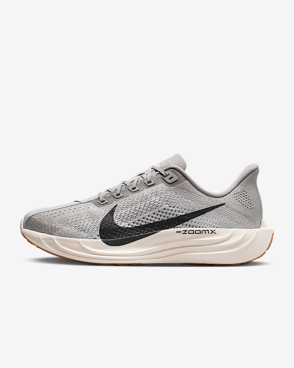 Nike Pegasus Plus Men's Road Running Shoes - College Grey/Pure Platinum/Pale Ivory/Medium Ash