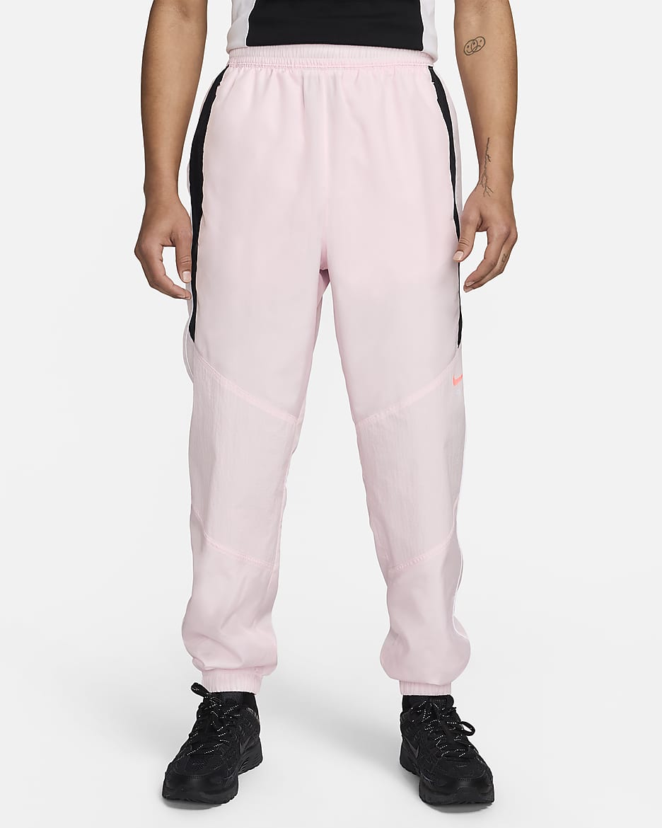 Nike Air Men's Woven Trousers - Pink Foam/Black