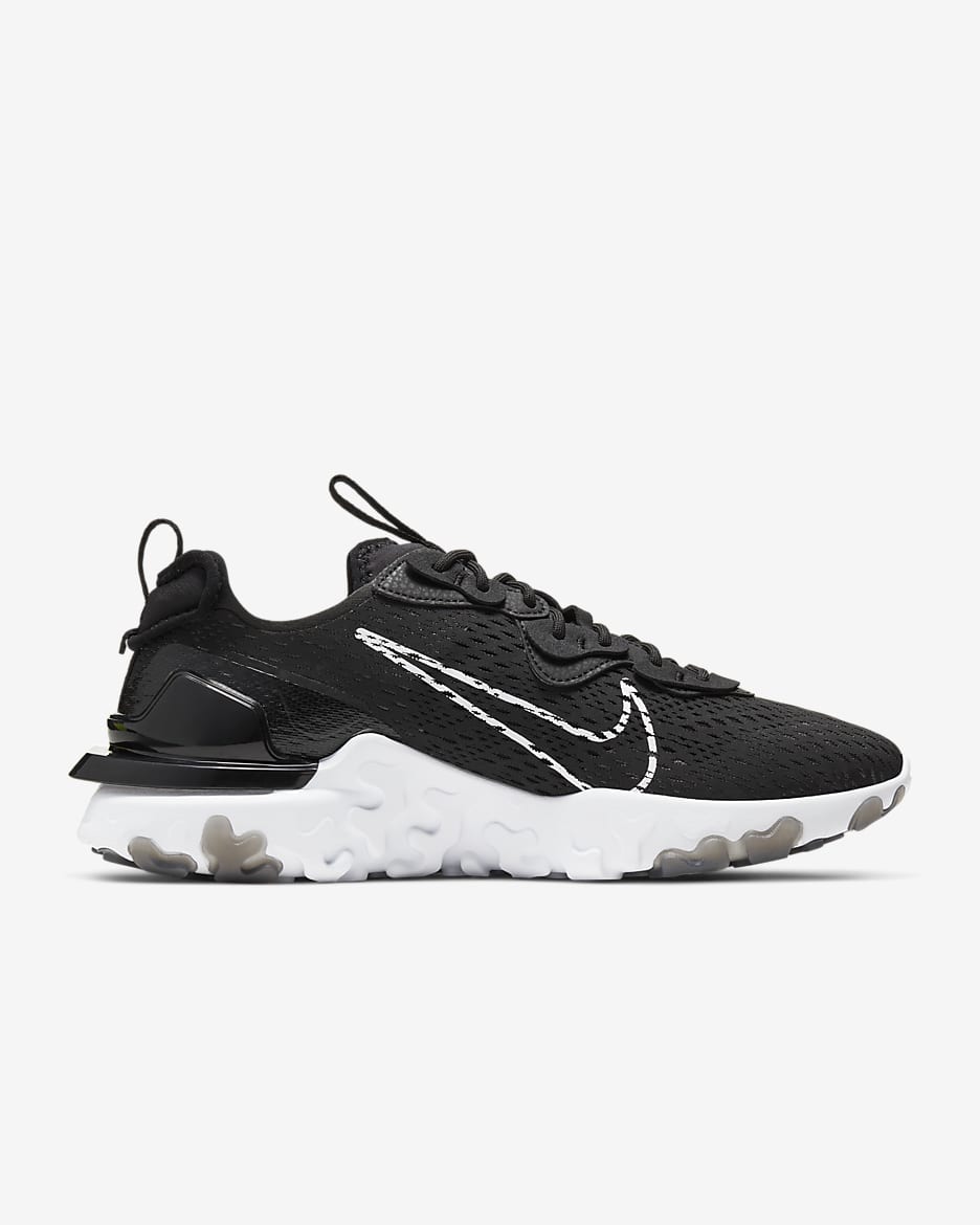 Scarpa Nike React Vision - Uomo - Nero/Nero/Bianco