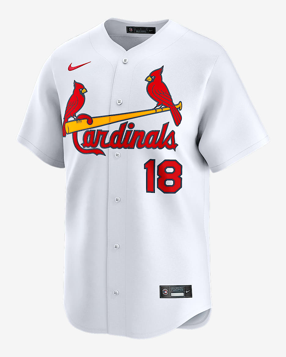 Jordan Walker St. Louis Cardinals Men's Nike Dri-FIT ADV MLB Limited Jersey - White