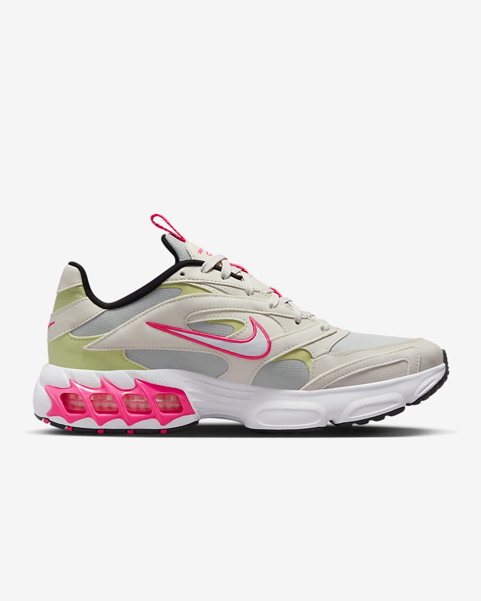 Nike Zoom Air Fire Women's Shoes - Light Silver/Hyper Pink/Olive Aura/White