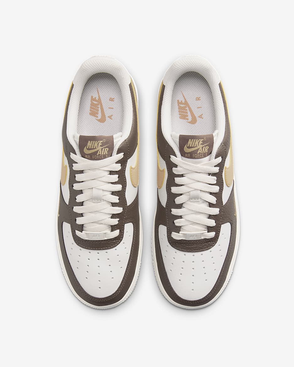 Sapatilhas Nike Air Force 1 '07 para mulher - Phantom/Ironstone/Sesame