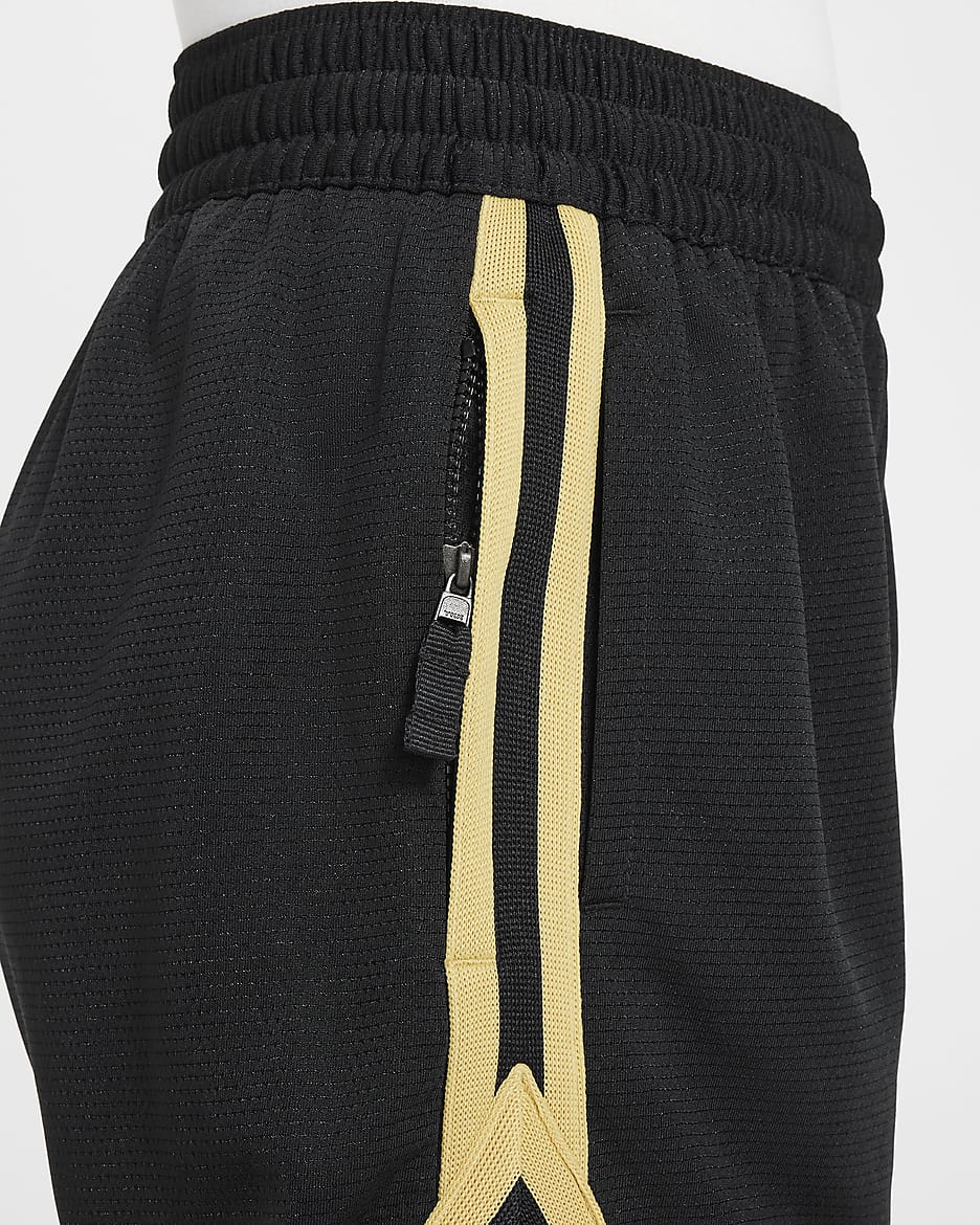 Nike DNA Older Kids' 12.5cm (approx.) Basketball Shorts - Black/Infinite Gold