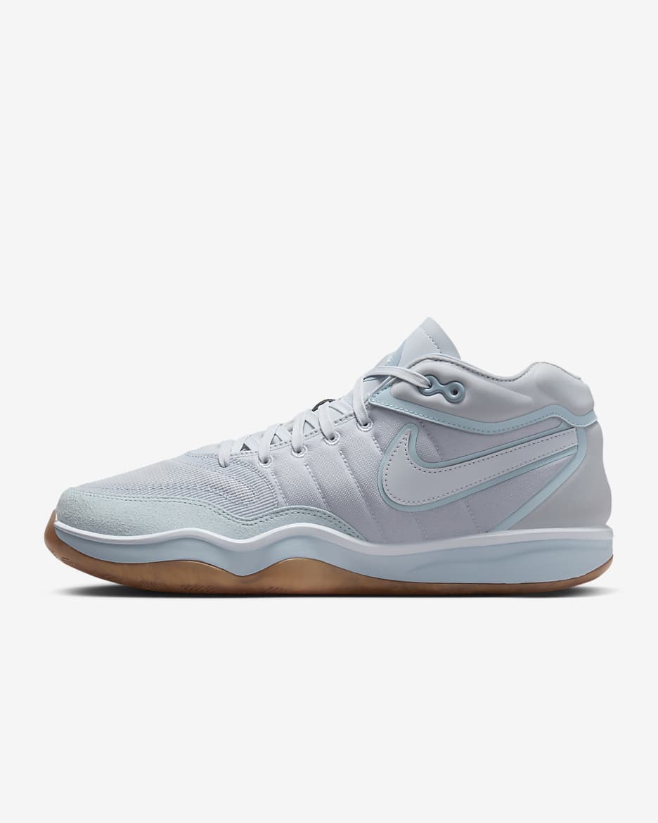 Chaussure de basket Nike G.T. Hustle 2 - Football Grey/Glacier Blue/Light Armory Blue/Football Grey