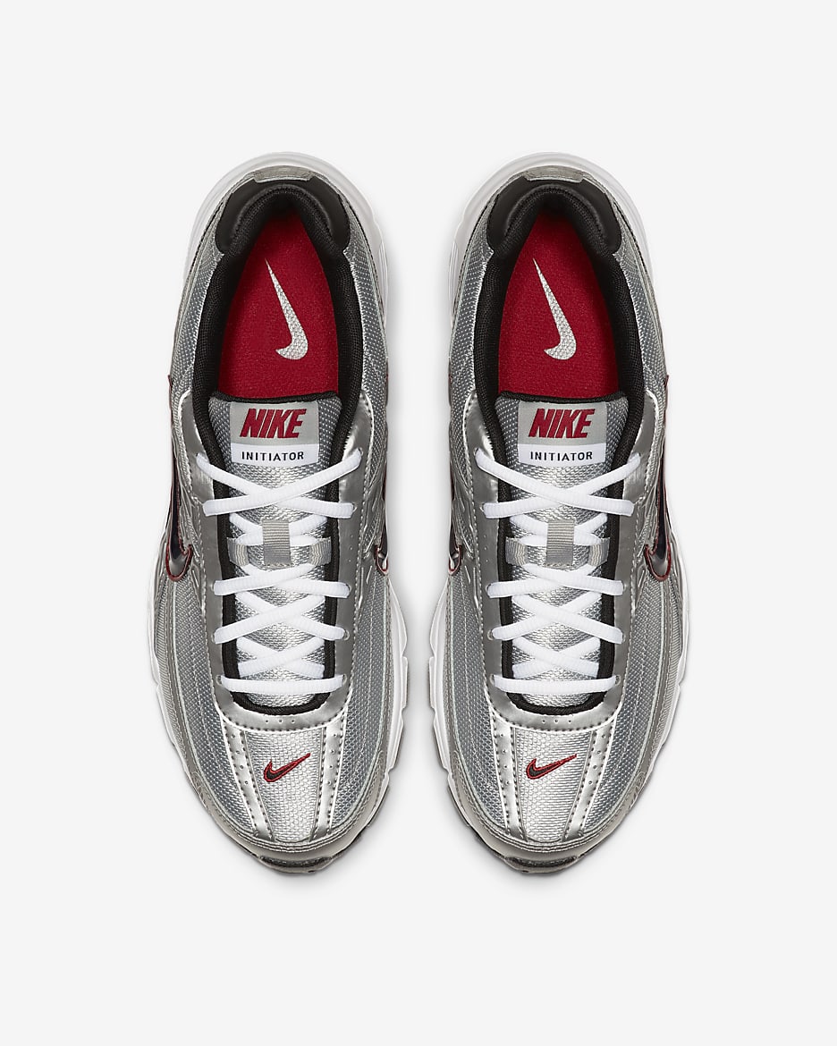 Nike Initiator Hardloopschoen voor heren - Metallic Silver/Wit/Zwart