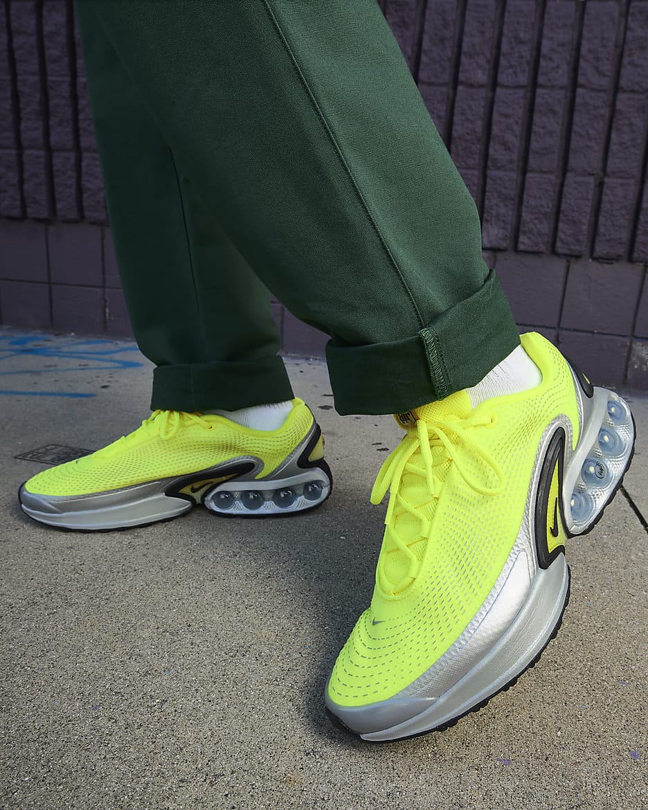 Tenis Nike Air Max Dn - Volt/Volt resplandor/Secuoya/Negro