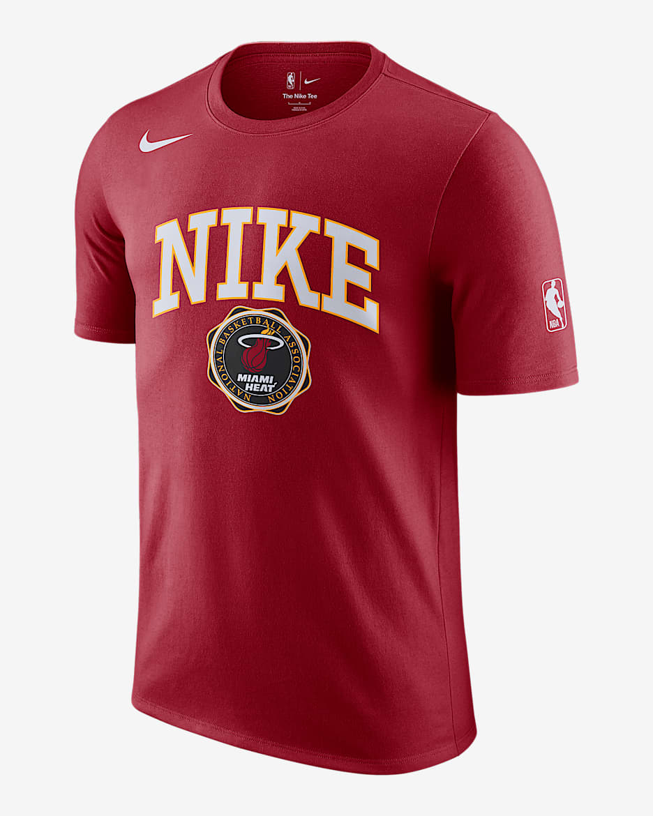 T-shirt Nike NBA Miami Heat Essential pour homme - Tough Red