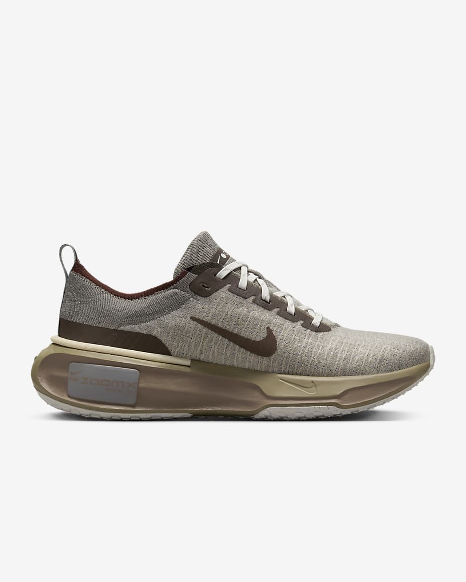 รองเท้าวิ่งโร้ดรันนิ่งผู้ชาย Nike Invincible 3 - Dark Stucco/Khaki/Neutral Olive/Baroque Brown