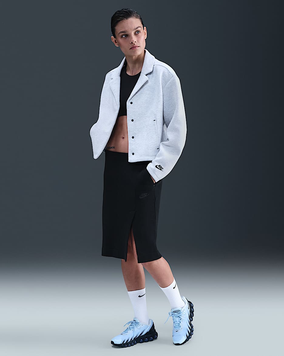 Nike Sportswear Tech Fleece Women's Midi Skirt - Black/Black