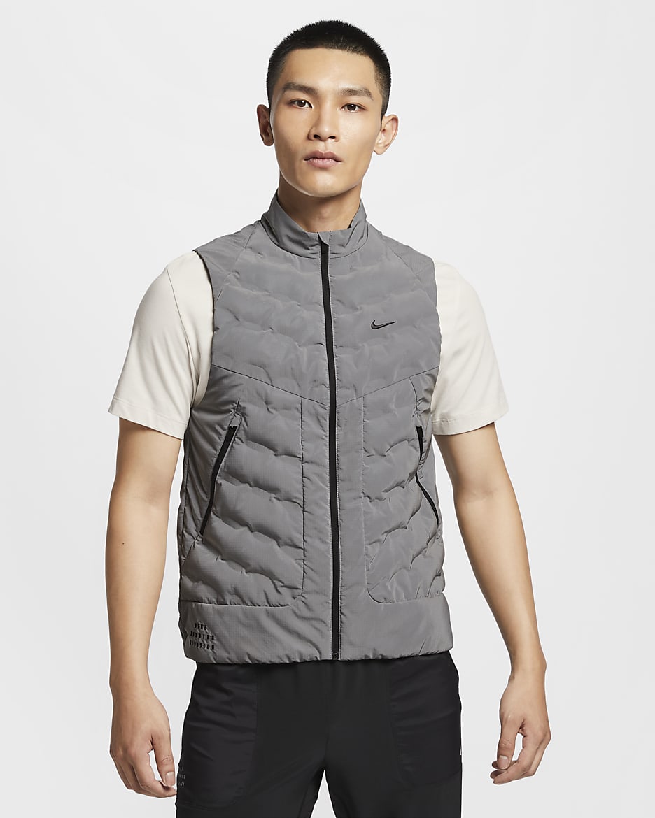 ナイキ ランニング ディビジョン メンズ Therma-FIT ADV ランニングベスト - リフレクトシルバー