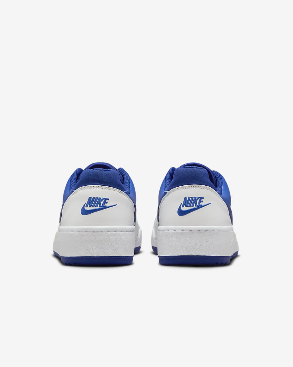 Nike Full Force Low Men's Shoes - Summit White/Racer Blue/Summit White/Deep Royal Blue