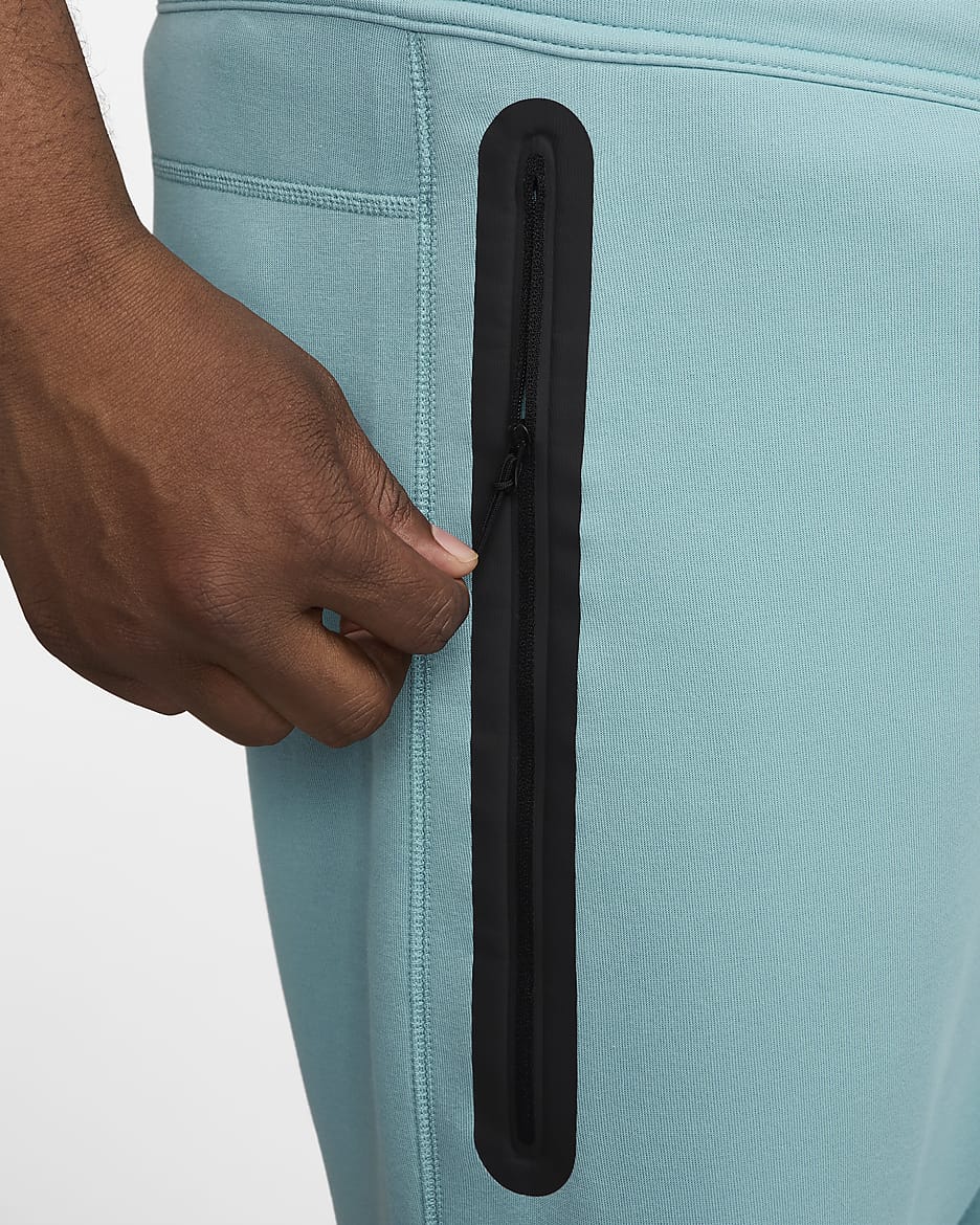 Pantaloni jogger Nike Sportswear Tech Fleece – Uomo - Denim Turquoise/Nero