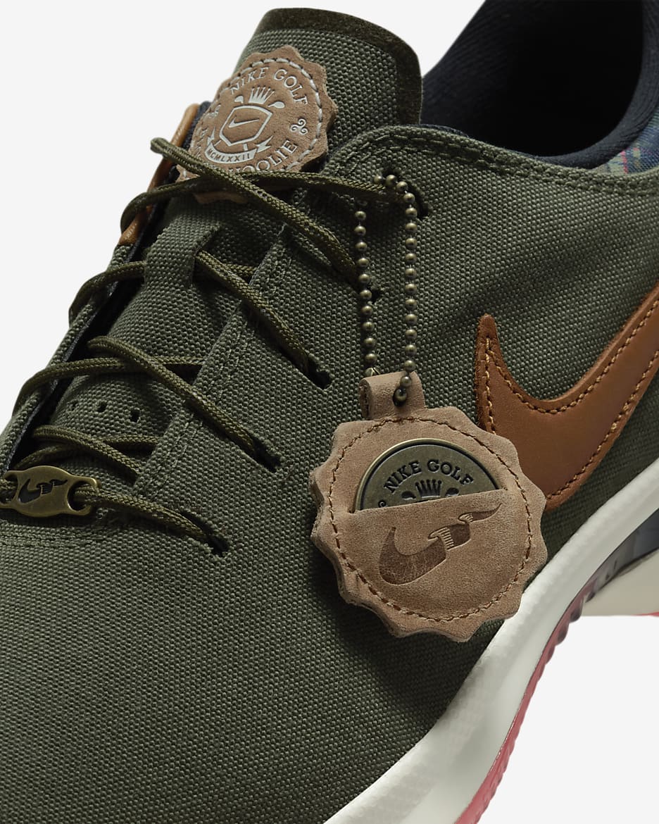 Παπούτσια γκολφ Nike Victory Tour 3 - Cargo Khaki/Μαύρο/Hot Punch/Light British Tan