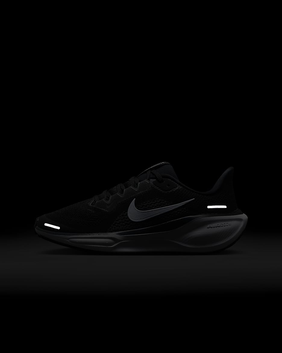 Nike Pegasus 41 hardloopschoenen voor kids (straat) - Zwart/Anthracite/Anthracite/Wit