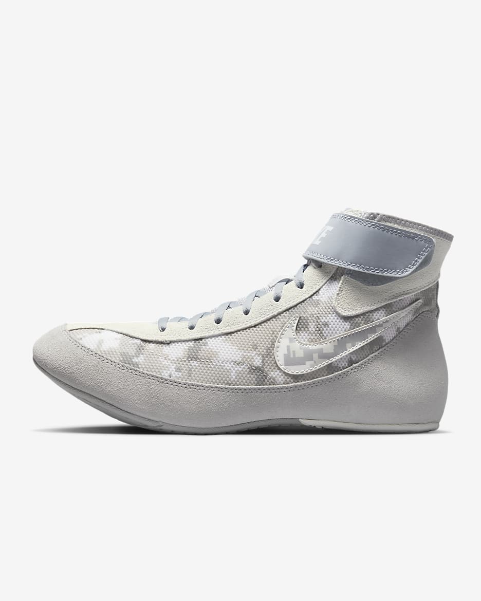 Tenis de lucha para hombre Nike SpeedSweep 7 - Platino puro/Gris lobo/Blanco