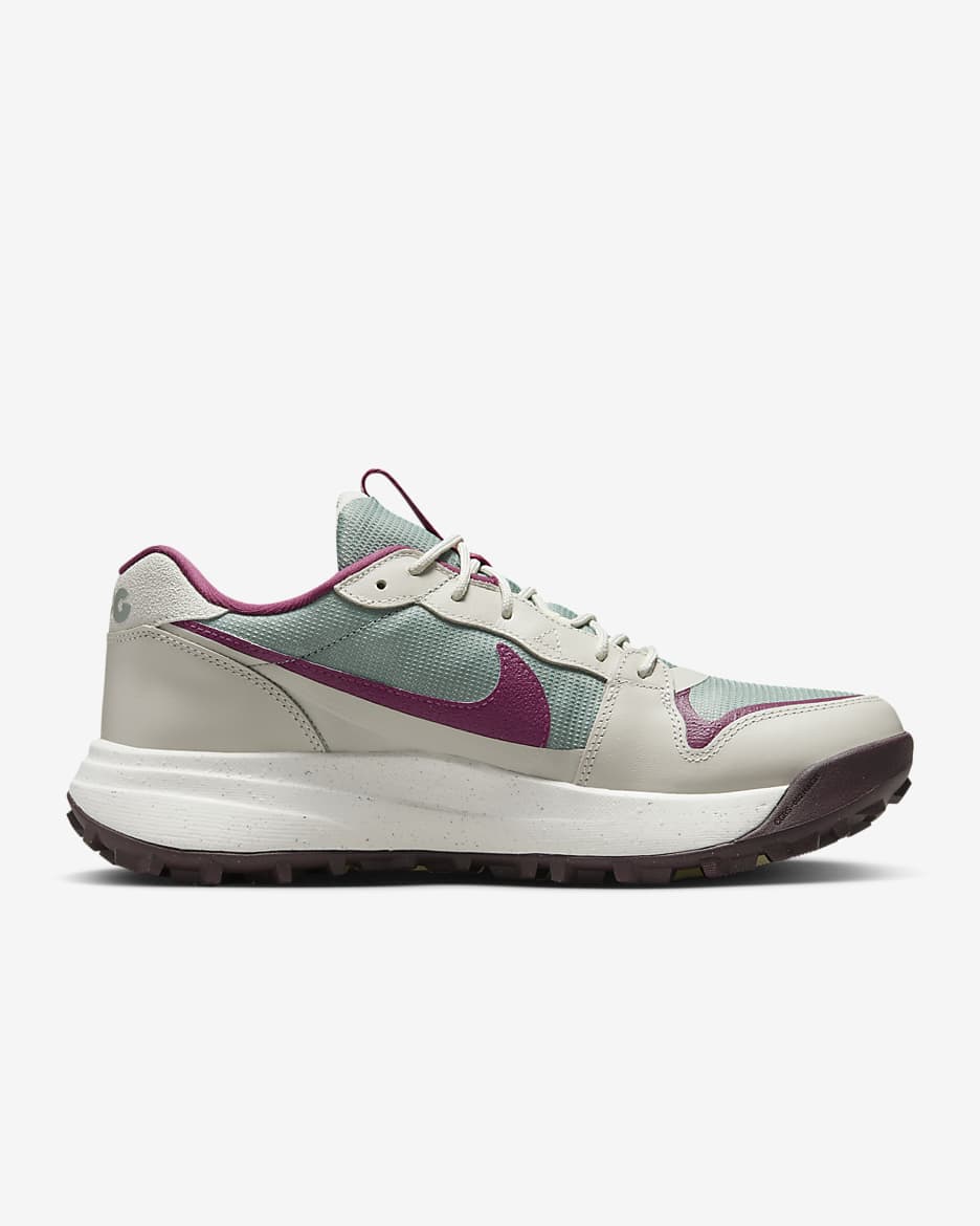 Tenis para hombre Nike ACG Lowcate - Verde mica/Hueso claro/Fantasma/Palo de rosa