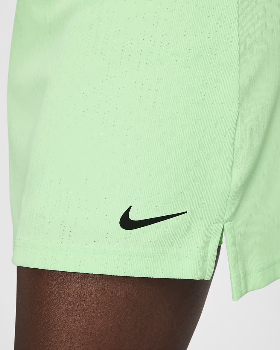 Damska spódnica do golfa Dri-FIT ADV Nike Tour - Vapor Green/Czerń