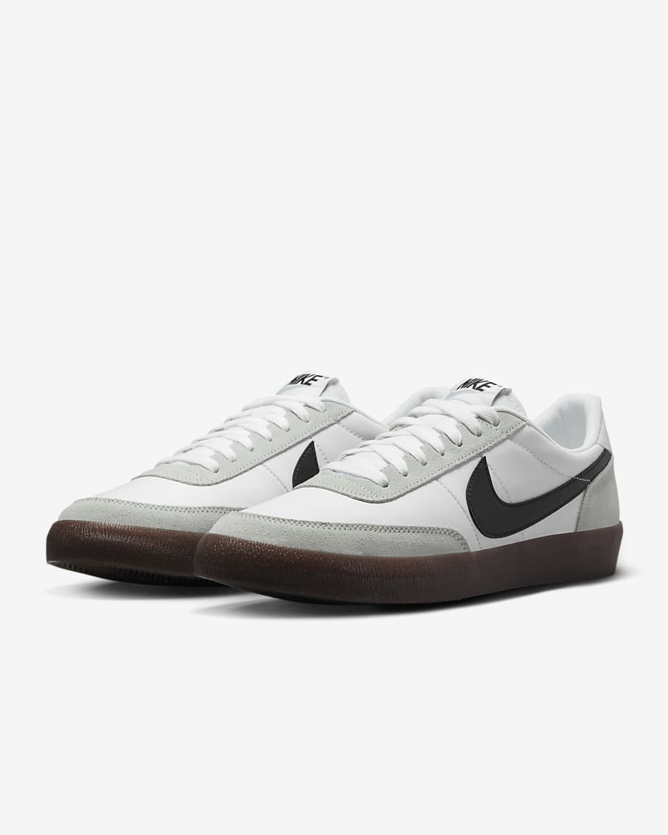 Buty męskie Nike Killshot 2 Leather - Biel/Light Silver/Gum Dark Brown/Czerń