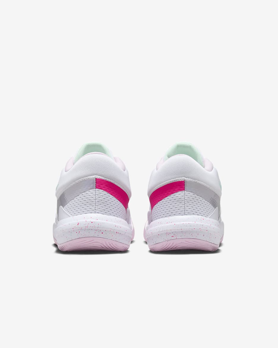 Nike Hyperquick SE Volleyball Shoes - White/Violet Mist/Mint Foam/Pink Foam