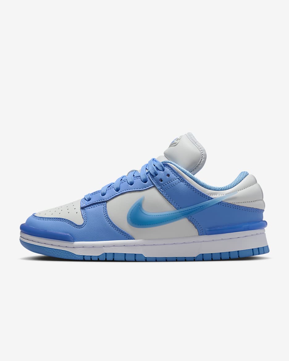 Nike Dunk Low Twist Women's Shoes - Photon Dust/White/University Blue