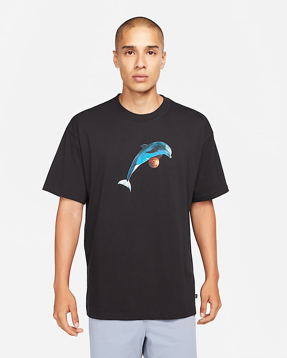 Playera de skateboarding Nike SB - Negro