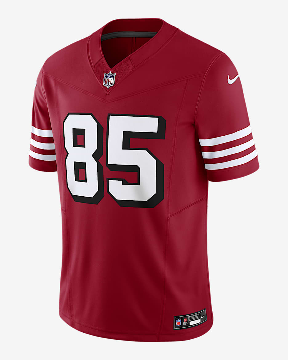 Jersey de fútbol americano Nike Dri-FIT de la NFL Limited para hombre George Kittle San Francisco 49ers - Escarlata