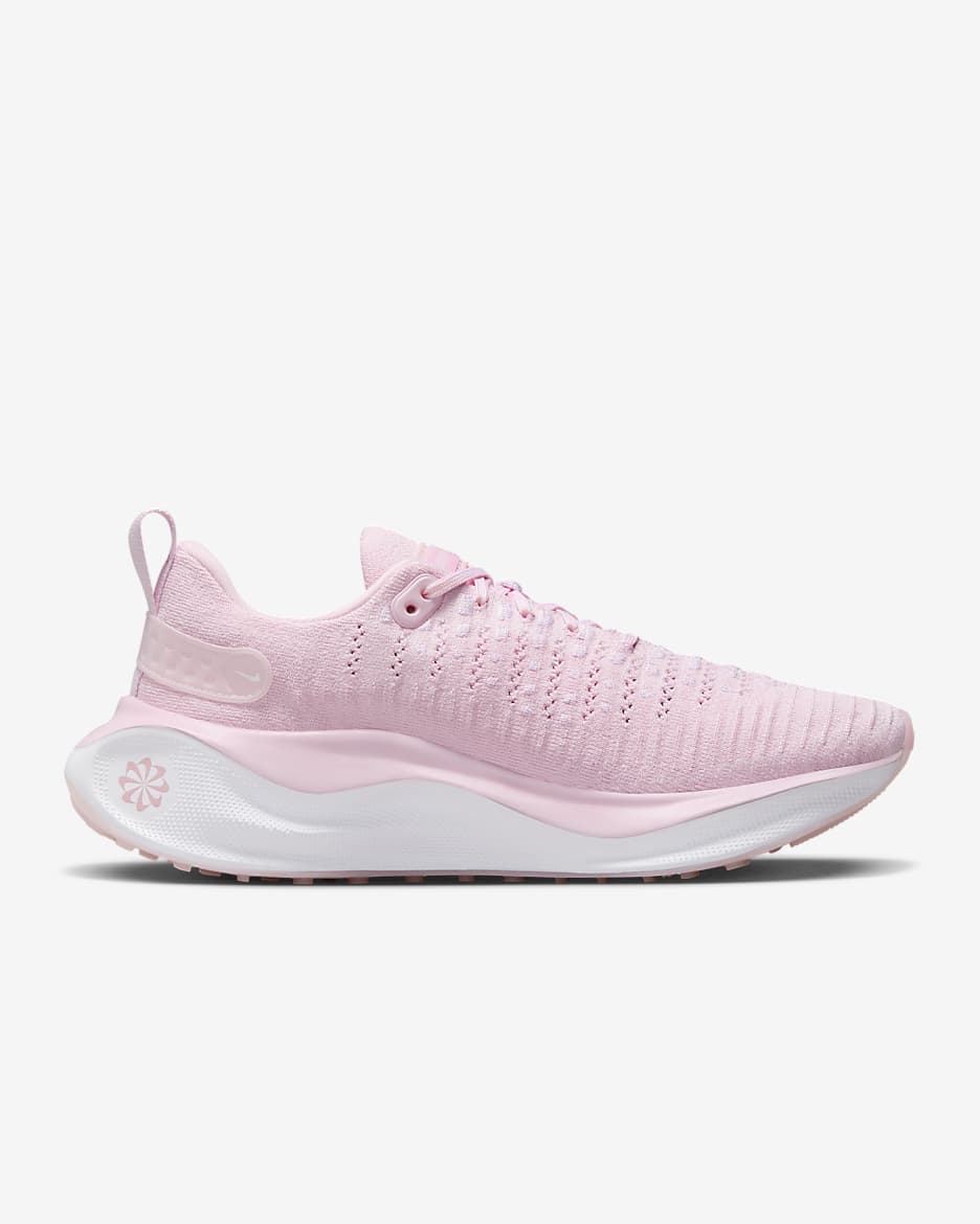 Nike InfinityRN 4 Women's Road Running Shoes - Pink Foam/White