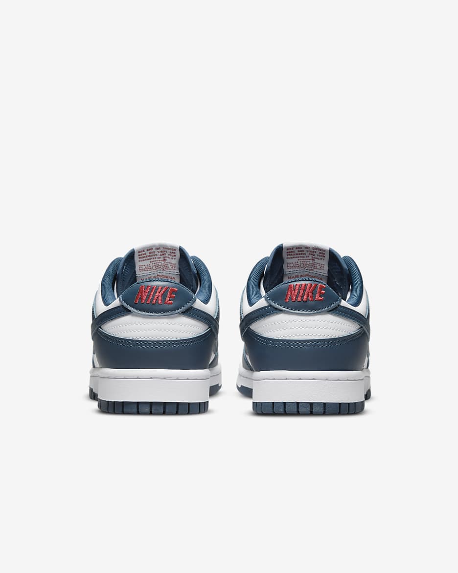 Nike Dunk Low retro herresko - Valerian Blue/Hvit/University Red/Valerian Blue