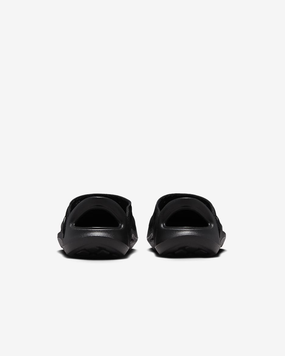 Nike Aqua Swoosh szandál babáknak/tipegőknek - Fekete/Anthracite/Fehér