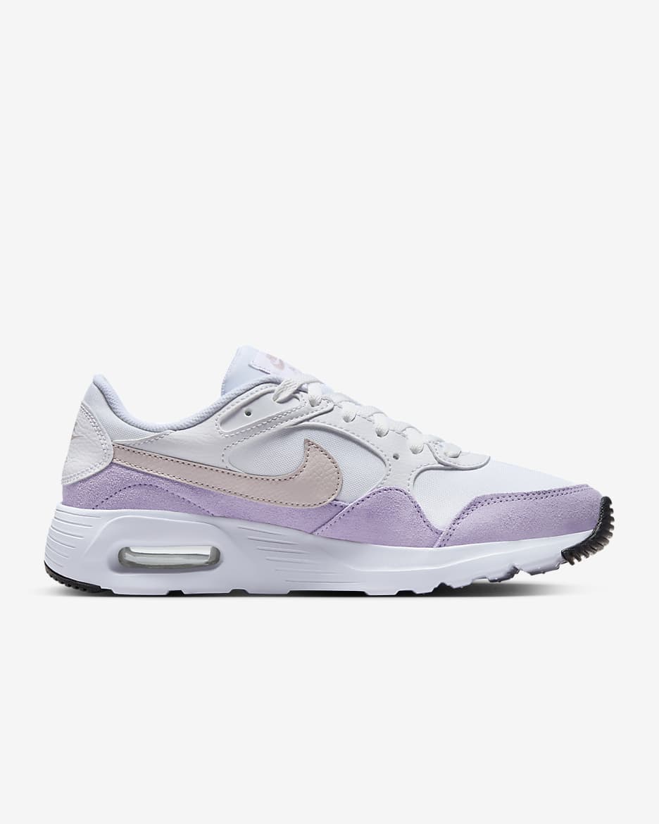 Tenis para mujer Nike Air Max SC - Blanco/Bruma violeta/Negro/Violeta platino