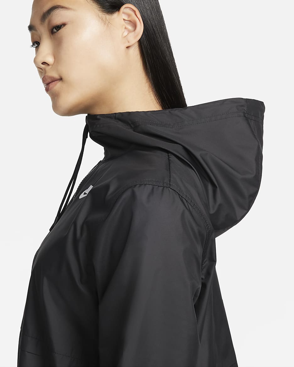 Nike Sportswear Essential Repel Women's Woven Jacket - Black/White