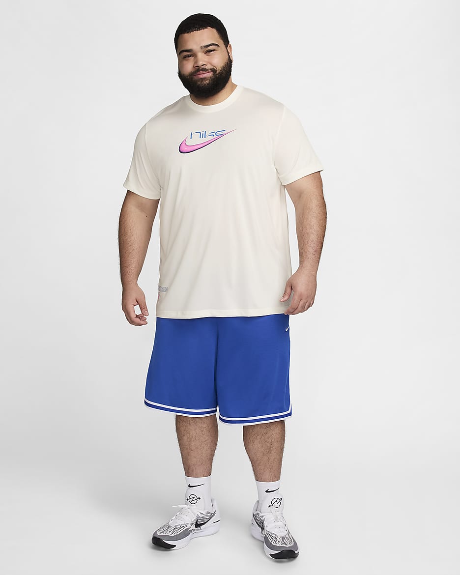 Nike Dri-FIT Basketball-T-Shirt für Herren - Sail