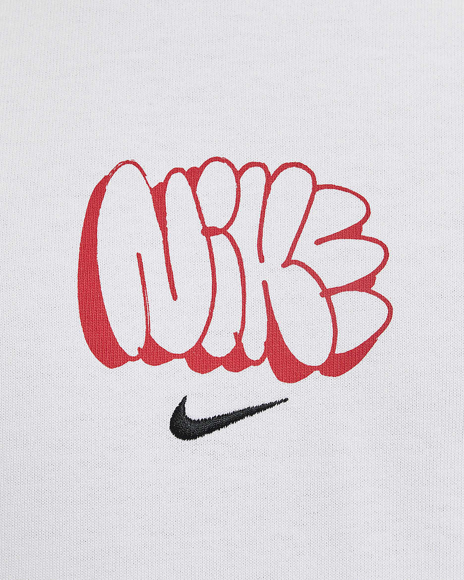 Nike Solo Swoosh Men's T-Shirt - White/Black