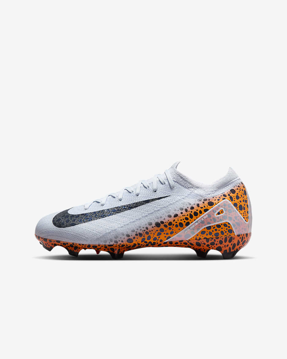 Nike Jr. Mercurial Vapor 16 Pro Electric FG Low-Top-fodboldstøvler til mindre/større børn - multifarvet/multifarvet